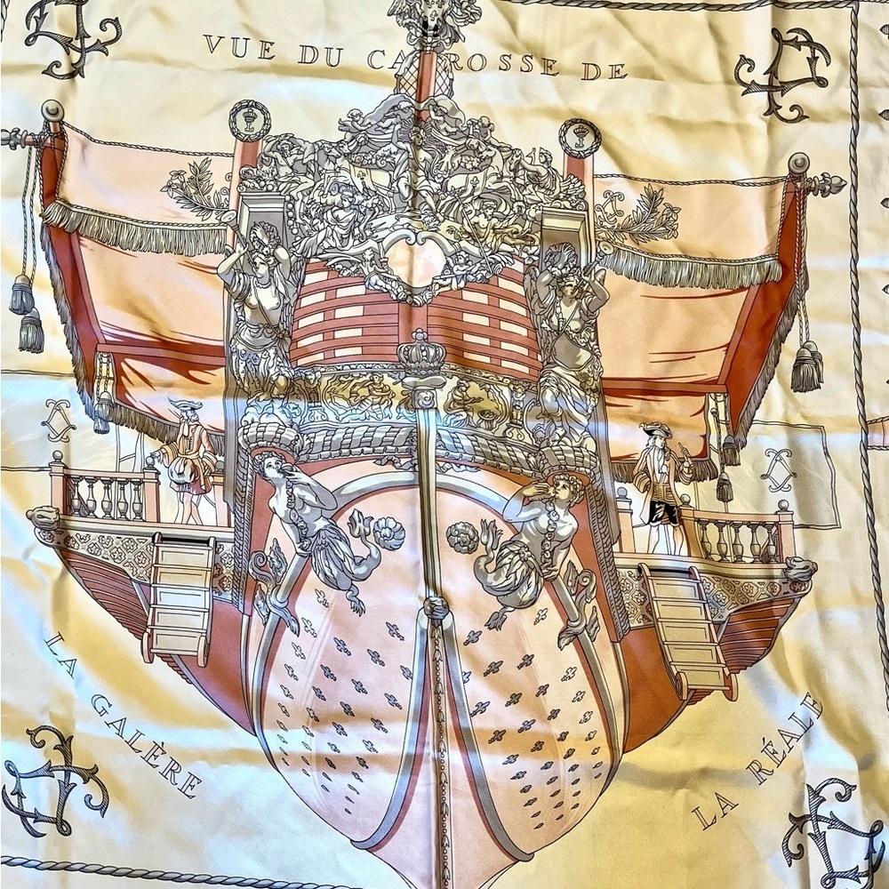 Vintage Hermes “La Reale” by Hugo Grygkar Scarf - Picture 3 of 3